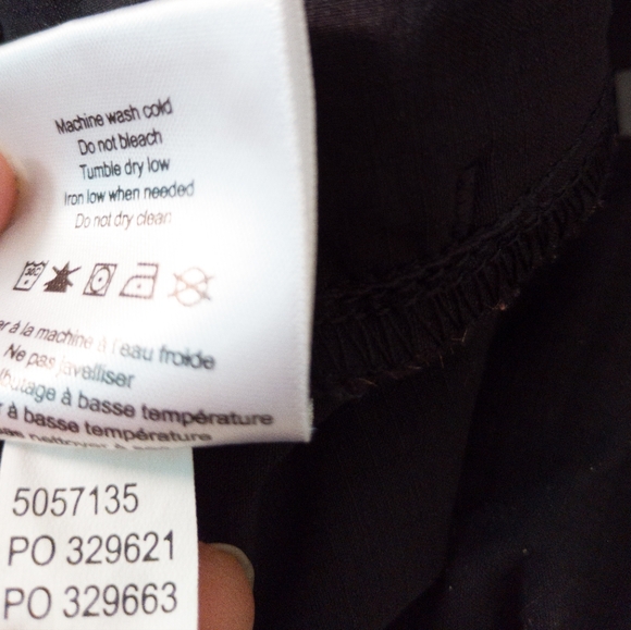 MEC Wanderwall Pants Womens Size 12 Regular Black Ripstop Hiking Outdoor - Picture 5 of 10